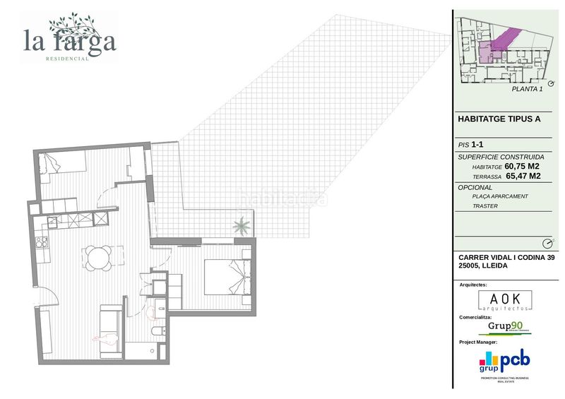 Foto cc7fe19d-4aa3-4d7b-8278-63a937836f4a. Apartament amb aparcament a Balàfia Lleida