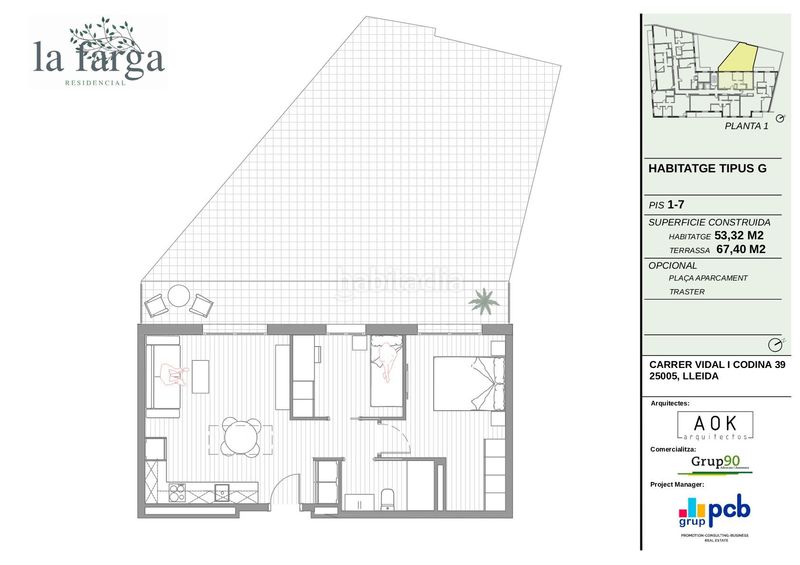 Foto a0e96034-a9ef-465c-9709-b26cb69fd40a. Apartament a Balàfia Lleida