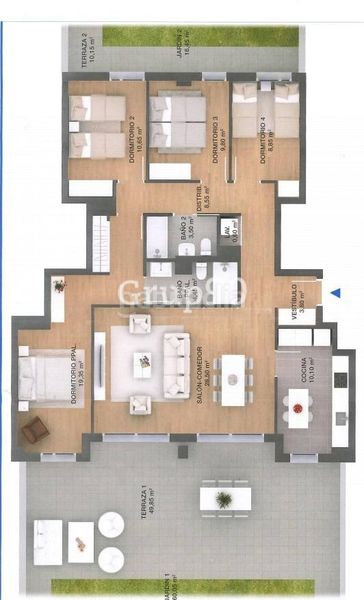 Foto 3cd1ee2e-22c3-4bc4-afc3-a81a8c923dfa. Planta baixa amb calefacció aparcament piscina a Lleida