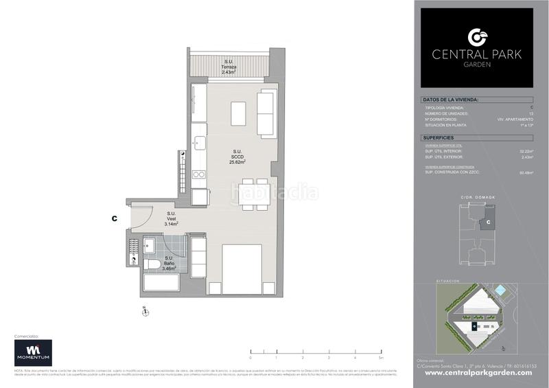 Foto ee415026-4a66-4bdd-b165-7001136b9598. Studio 60m<sup>2</sup> dans calle doctor domagk 5 dans Russafa Valencia