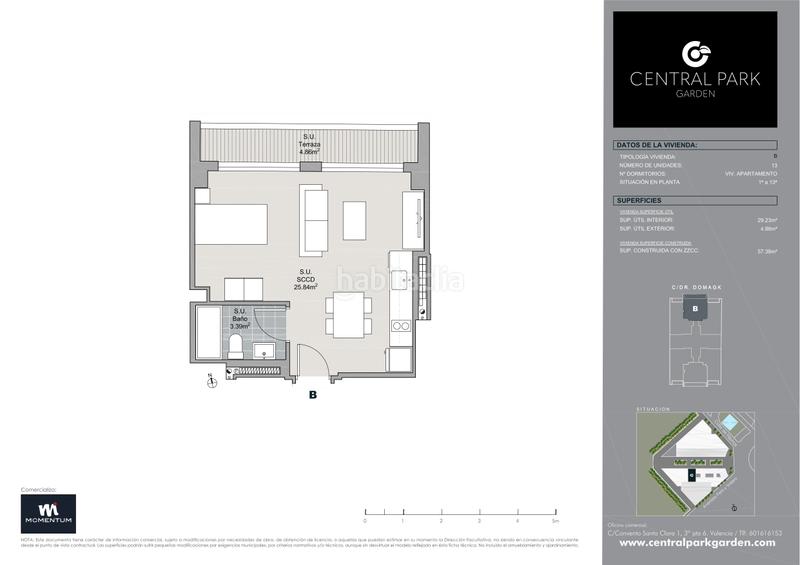 Foto d43ee744-468d-4bd5-a046-82709c7cb204. Estudio 57m<sup>2</sup> en calle doctor domagk 5 en Russafa Valencia