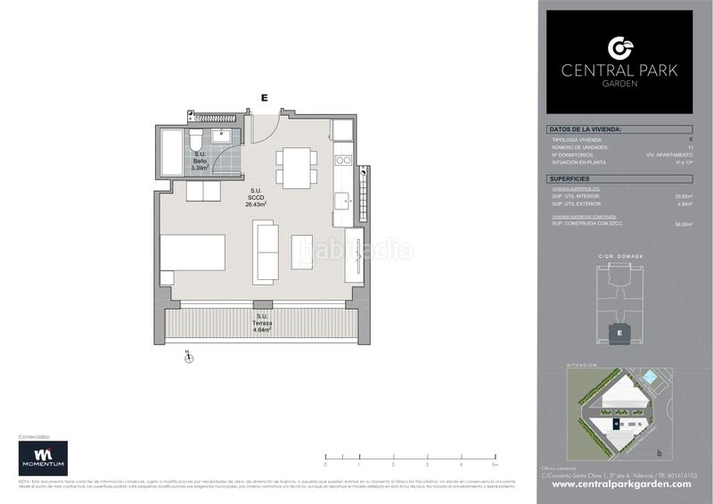 Foto 084204ba-5351-48b1-bf6b-8a206dbf2133. Studio 58m<sup>2</sup> in calle doctor domagk 5 in Russafa Valencia