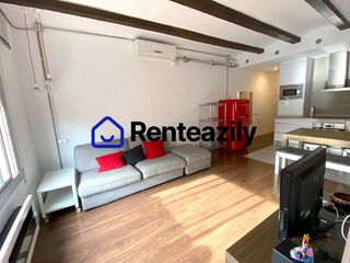 Miete Etagenwohnung  Carrer de puerto príncipe. Piso amueblado de 1 dormitorio + despacho en alquiler – 42 m² –