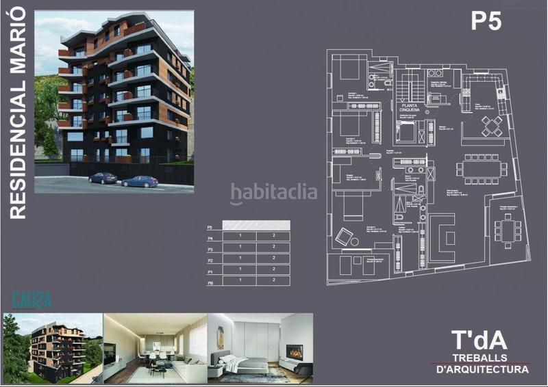 Foto a1a24da3-1117-44c4-bb87-368a0926f1c8. Piso espectacular ático en venta en zona residencial nueva construcción de tres habitaciones con terraza en Escaldes-Engordany