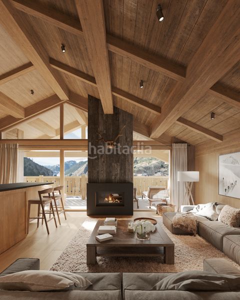 Foto 44dfb850-5efe-4a9b-90d9-40926f3fc3d7. Piso 167m<sup>2</sup> en camí pont dEl Tarter 5 obra nueva de lujo a pie de pistas de grandvalira en Canillo