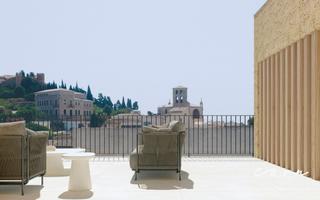 House in Artà Poble. Moderno adosado con piscina, garaje, azotea y magníficas vistas