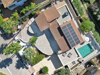 Casa en Colònia de Sant Pere. Magnífica villa con licencia etv, piscina, amplias terrazas y vi