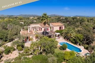 Mas à Artà Poble. Paraíso! finca de piedra natural con casa de invitados, gran pis