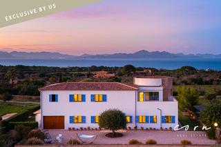 Bauernhof in Colònia de Sant Pere. Finca anwesen mit spektakulärem meerblick in einzigartigem setti