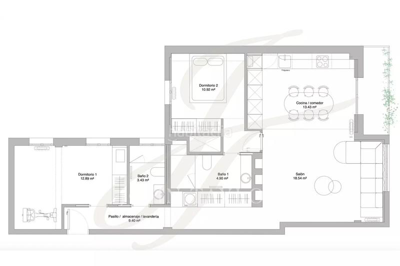 Foto 5278175a-c4bd-499a-bbe9-730862dc4fa2. Appartement avec chauffage dans Gaztambide Madrid