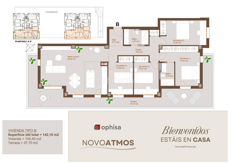Foto c17204b3-ee41-4043-8a85-8fc3eee5c22b. Appartamento 165m<sup>2</sup> con riscaldamento piscina in La Lastra León
