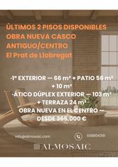 Appartement à Estruch-Eixample. Ultimos dos pisos en casco antiguo
