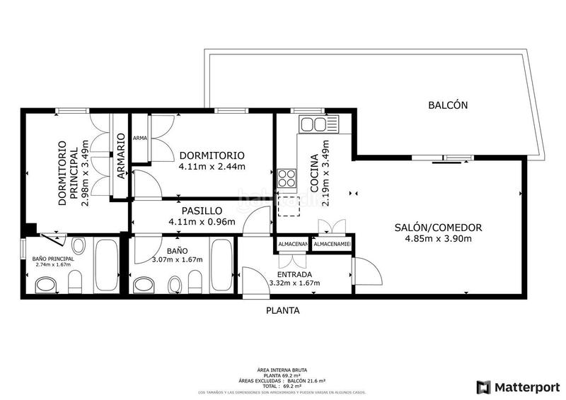 Foto 6253a27b-2be8-450c-a47f-87e07446898a. Appartamento con parcheggio in colores - entreparques Sevilla