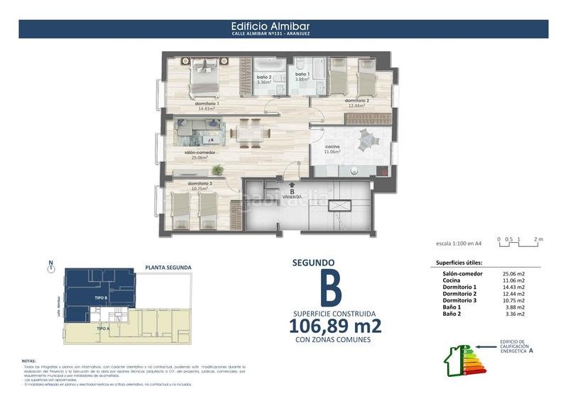 Foto 0d1dde8f-438b-4f1e-9239-e073874999c3. Appartamento 107m<sup>2</sup> in calle del almíbar 131 in Centro Aranjuez