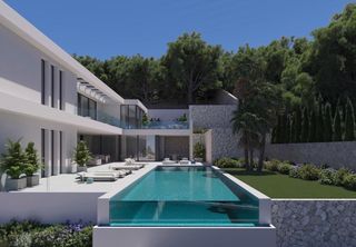 Terreno residenziale in Son Vida. Terreno en venta con licencia de obra en son vida