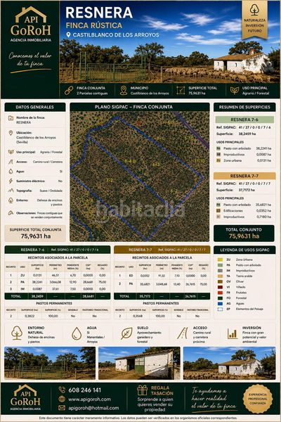 Foto 5a5faa10-922e-4630-9be8-0a112ec91d73. Fondo rustico in Constantina