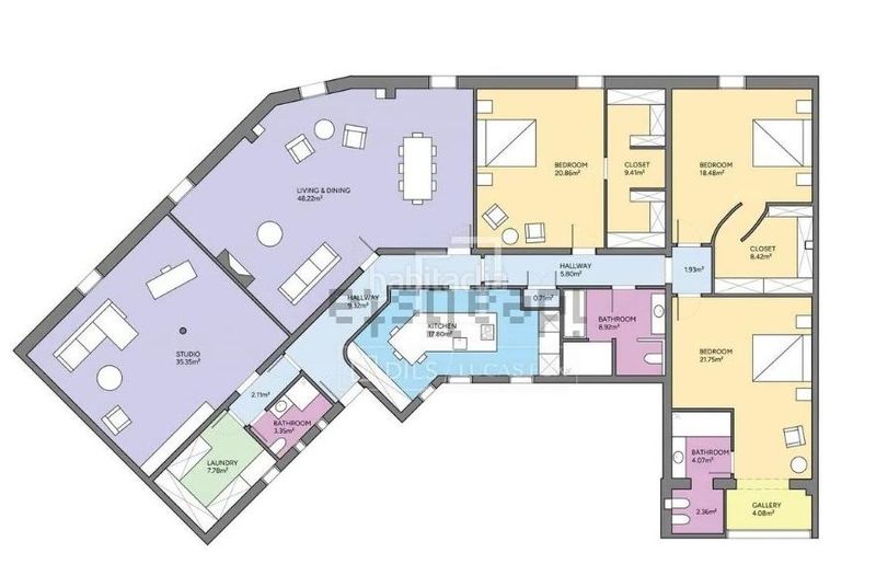 Foto 8b4a6303-d0a2-41fc-a64b-880188e245ce. Apartament a Dreta de l´Eixample Barcelona