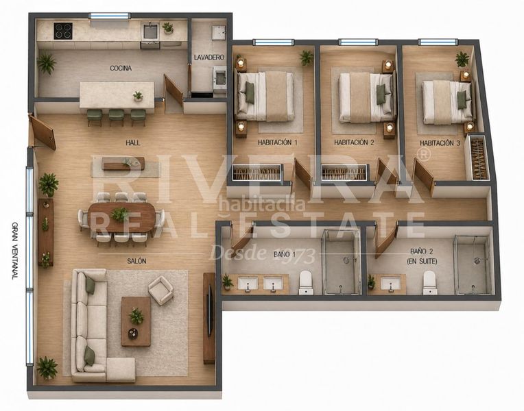 Foto ee8d3d30-fc65-49a0-a522-d30398fa1372. Flat with heating in Fátima Vigo