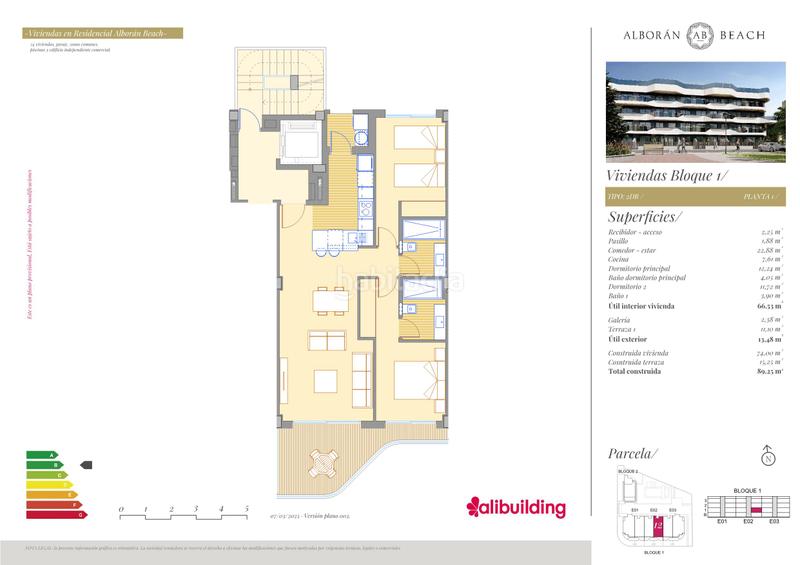 Foto 86f4b515-def7-4617-9379-dde8c94f7121. Piso 89m<sup>2</sup> en carrer d'alboran 10 en Playa Muchavista Campello (el)