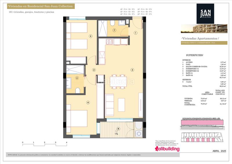Foto a2b1f393-651b-4462-b22b-0541e746afa6. Piso 91m<sup>2</sup> en rambla de la llibertat 1 en Centro San Juan de Alicante