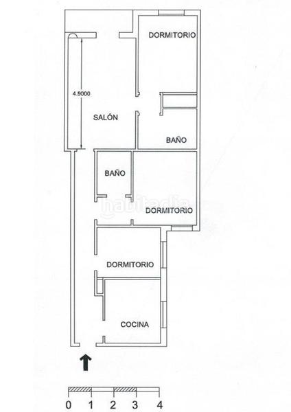 Foto 52e6d3b7-73c4-4be4-b1b8-d8498809405a. Alquiler piso alegre y luminoso aptto. ext., planta 3ª, céntrico, 3 dorm. , 2 aseos, terraza, amueblado, cocina completa; servicio de portería en Madrid