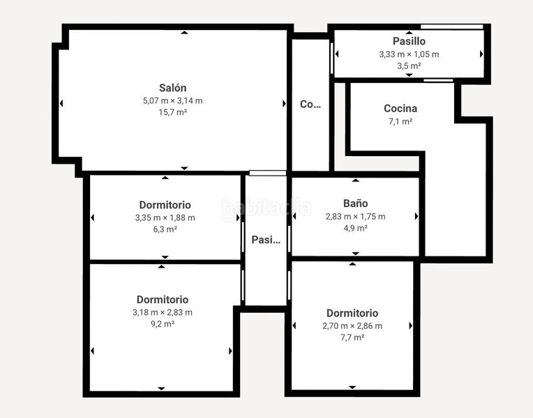 Foto f4da78a9-c19f-4d0c-9f2b-929a7f02a703. Flat with heating parking pool in Centro Móstoles