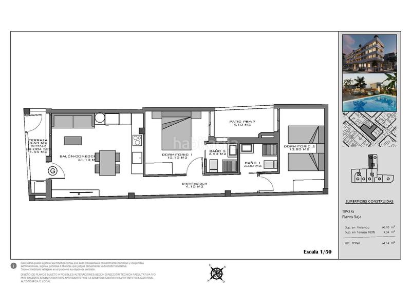 Foto 137bf2fb-015d-4ec6-b1f0-54c17d530d91. Appartement avec parking piscine dans Norte Santa Pola