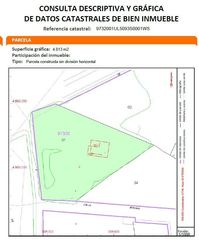 Terreny residencial a Hervencias. Finca de 4.000 m2 con vivienda independiente junto a la escuela