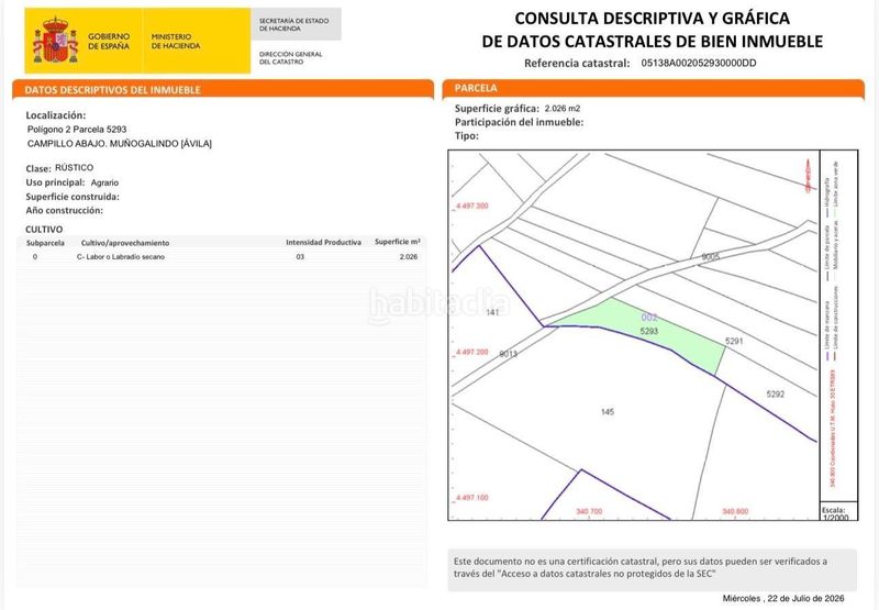 Foto ef80f9c1-36f0-4337-ae9c-d0fc97232d26. Finca rústica a Muñogalindo