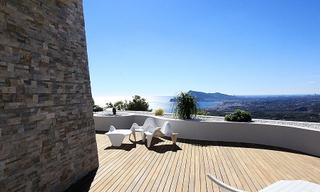 Apartament a Altea la Vella. Apartamento de lujo con vistas panorámicas sobre la bahía de alt