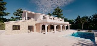 Casa a Benissa Pueblo. Finca de lujo de nueva construcción de estilo mediterráneo