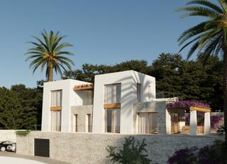 Maison à Cala Advocat-Baladrar. Maravillosa villa nueva y moderna en benissa