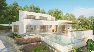 Maison à Casco Urbano. Increíble villa moderna de lujo en venta en moraira cerca del ma