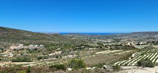 Terreny residencial a Teulada. Preciosa y gran parcela de 12 800 m2 con impresionantes vistas