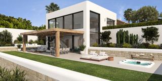 Maison à Pedreguer. Villa ibiza de 4 dormitorios y 5 baños en la exclusiva urbanizac