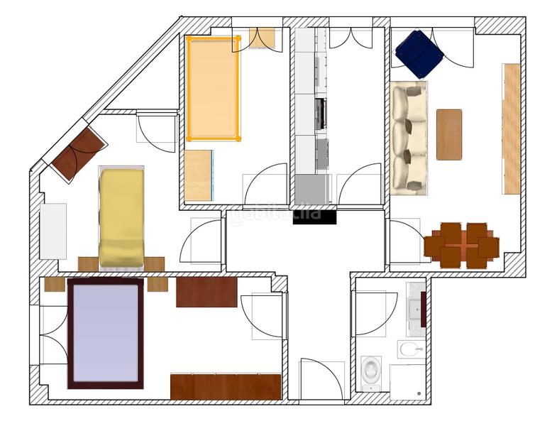 Foto 179726b3-7102-4370-8a8b-6b6067217545. Piso inmueble tranquilo y familiar en San Fermín Madrid