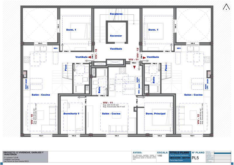 Foto f1e4b8cf-4495-4ccb-a7ed-f8033c61bb0e. Piso 43m<sup>2</sup> en calle luchana 42 en Guanarteme Palmas de Gran Canaria (Las)