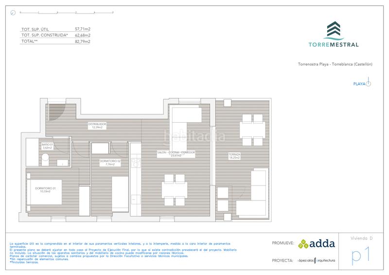 Foto 4eda3cdd-52f1-4195-91a0-ec0e9a3ee8a9. Appartement 85m<sup>2</sup> mit heizung parking pool in Torreblanca
