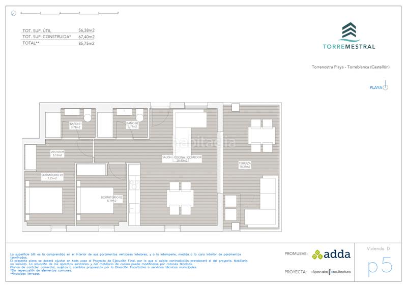 Foto 56604c39-ea0b-49b4-8e9a-9b48e02248a9. Appartement 85m<sup>2</sup> mit heizung parking pool in Torreblanca
