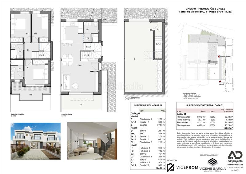 Foto 785dcc6b-85fc-4cbd-a7e6-c6444d19a5e2. Maison 143m<sup>2</sup> dans carrer vicens bou 4 dans Fenals Platja d´Aro