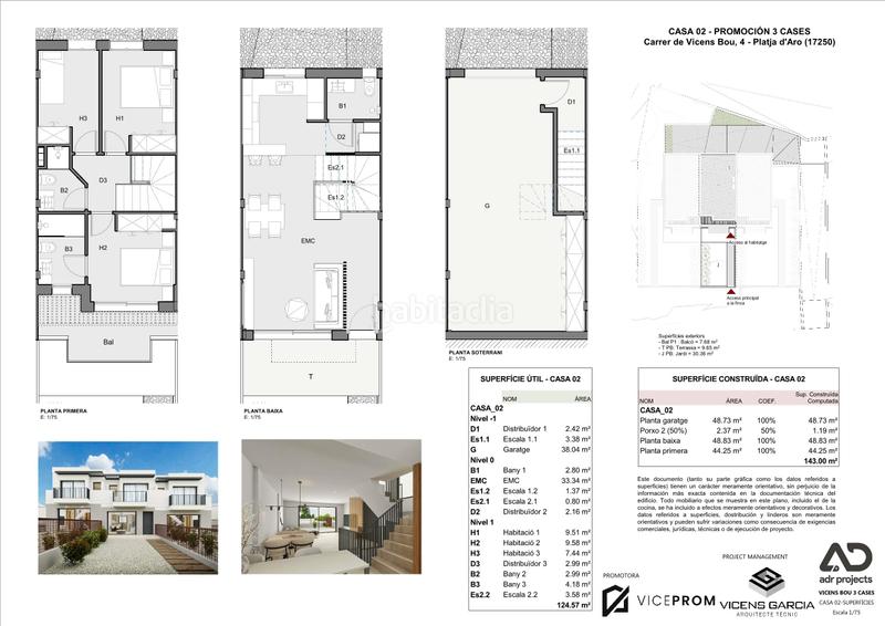 Foto a50ec21e-7e24-41ee-9842-ecdf0b795f30. Maison 143m<sup>2</sup> dans carrer vicens bou 4 dans Fenals Platja d´Aro