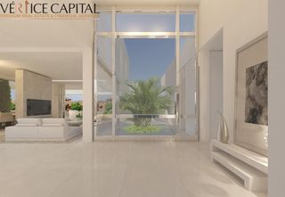 Casa  Urbanizaciv=n los flamingos. Elegante villa de lujo con vistas panorámicas al mar en benahaví