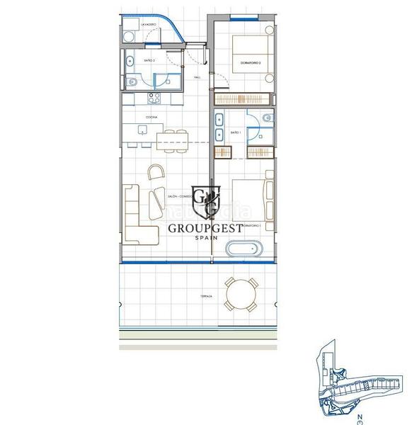 Foto d63351d8-82d8-493e-929a-81748b1495a0. Apartment with parking pool in El Higuerón Fuengirola