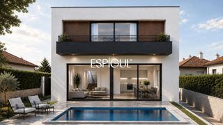 Casa  Paisos catalans. Vivienda unifamiliar de nueva construcción situada en sant anton