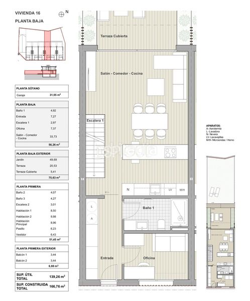 Foto 557661e5-6cac-483d-9af6-e6a6d65f58ab. Casa a schiera con riscaldamento parcheggio in Palafolls