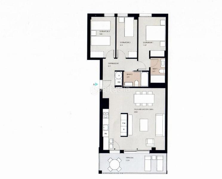 Foto 56527d39-bfb1-42b4-8a22-d302fec13578. Pis amb calefacció aparcament piscina a Califòrnia-Santa Madrona Masnou (El)