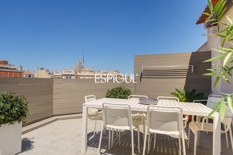 Foto 5d8ece0d-0be8-40f7-8b2c-e6d8f5164868. Àtic amb calefacció aparcament a Dreta de l´Eixample Barcelona