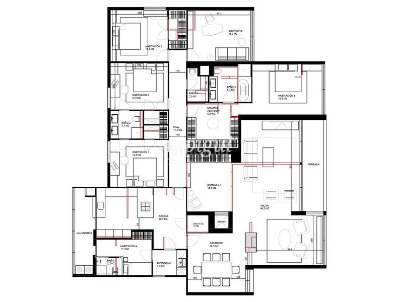 Foto b749e554-2e2d-480e-9f4c-f73851fa4b42. Piso exclusivo piso en venta en jardí de tòquio, Pedralbes en Barcelona