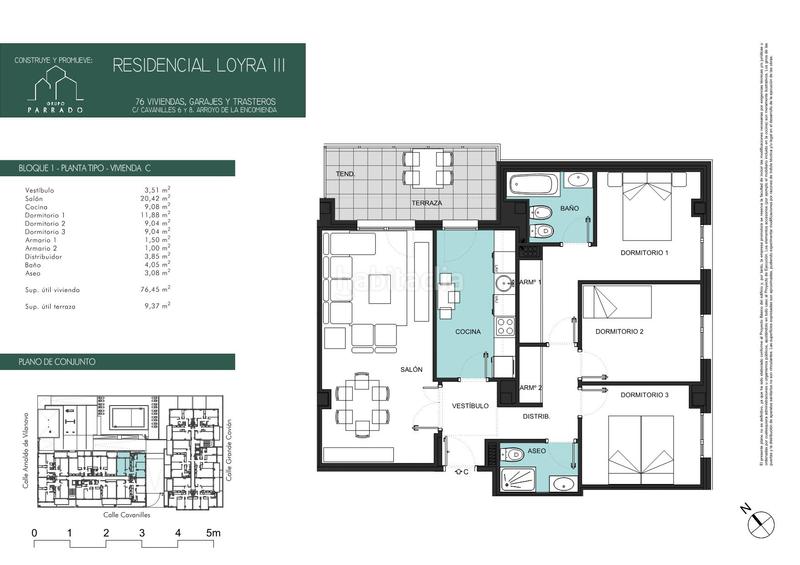 Foto 60115cd6-2517-416a-9d18-6fe931694a2f. Appartement 76m<sup>2</sup> dans calle cavanilles 6 dans Aranzana Arroyo de la Encomienda