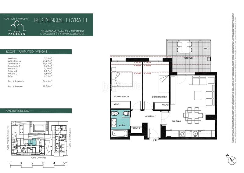 Foto f9c0f021-9629-447e-b1be-e9dd56bfea17. Penthouse 56m<sup>2</sup> in calle cavanilles 6 in Aranzana Arroyo de la Encomienda